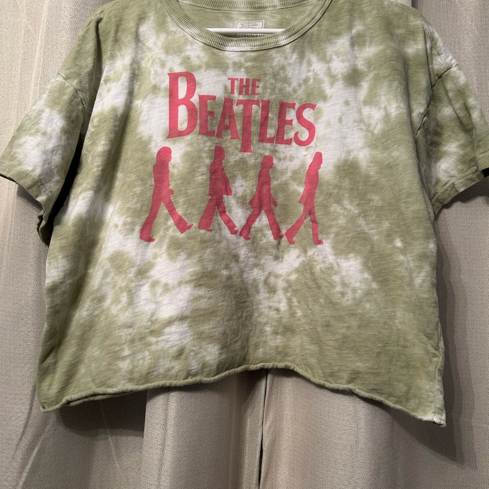 Beatles Crop T Shirt